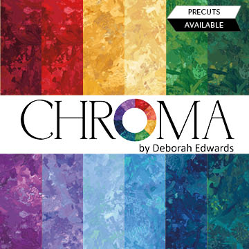 JOIN THE WAITING LIST - Jelly Roll (40) 2.5" x WOF Strips - Chroma by Deborah Edwards for Northcott Fabrics