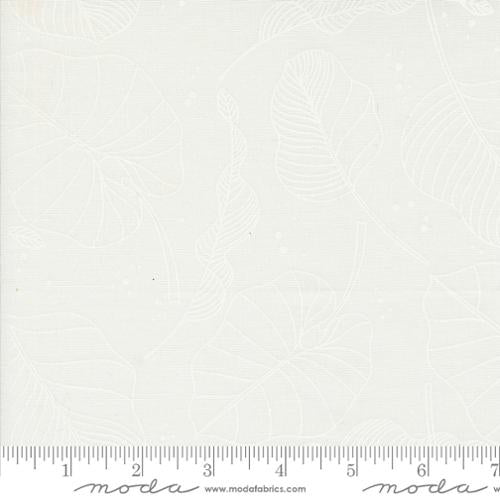 Olive You - Leaves in Cloud (1880-19) by Zen Chic for Moda Fabrics - PRE ORDER Arrives Late Fall 2024