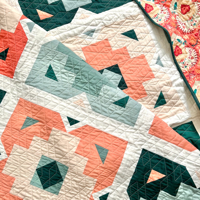Dakota Quilt Pattern from Tiny Llama Quilts (PDF Download)