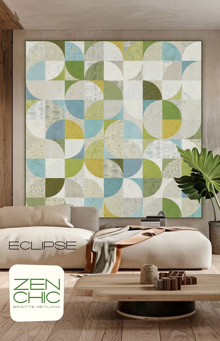 Eclipse Quilt Pattern by Zen Chic