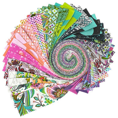 Design Roll (40 x 2.5" Strips) - Roar! by Tula Pink for FreeSpirit Fabrics