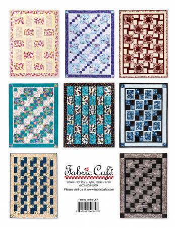 Fast and Fun 3 (Three) Yard Quilts by Donna Robertson for Fabric Cafe