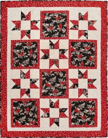 Make It Christmas 3 (Three) Yard Quilts by Donna Robertson for Fabric Cafe