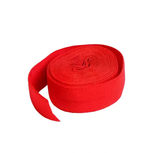 Atom Red - Fold-over Elastic (20mm x 2 yds) by Annie&