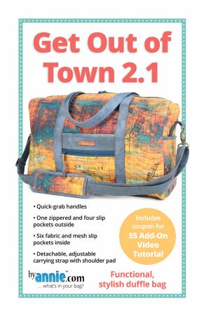 Get Out of Town 2.1 Duffle Bag Pattern