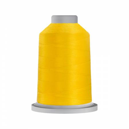 Glide Polyester Thread - Bright Yellow (80108) - King Spool (5000m/5468yd) - PRE ORDER Arrives March 2025