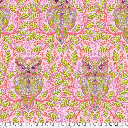 Full Moon Forest II - Hootie Patootie in Honey by Tula Pink for FreeSpirit Fabrics - PRE ORDER Arrives April 2025