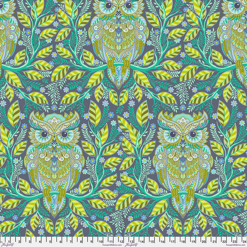 Full Moon Forest II - Hootie Patootie in Starlight by Tula Pink for FreeSpirit Fabrics - PRE ORDER Arrives April 2025