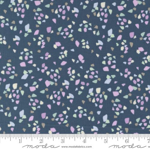 Seaglass Summer - Shimmering Seaglass in Indigo Sea (43185-13) by Sweetfire Road for Moda Fabrics - PRE ORDER Arrives Late April 2025