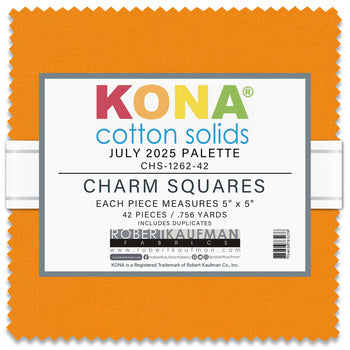 2025 Kona Block of the Month - July Charm Pack - PRE ORDER Arrives Fall 2024