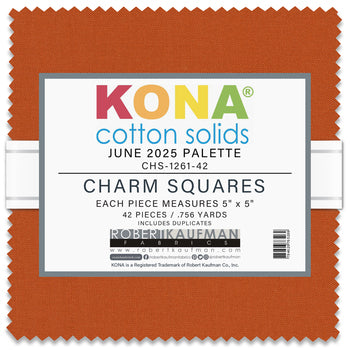 2025 Kona Block of the Month - June Charm Pack - PRE ORDER Arrives Fall 2024