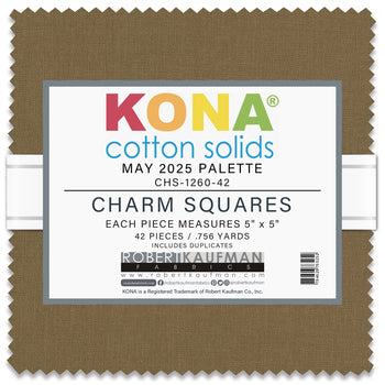 2025 Kona Block of the Month - May Charm Pack - PRE ORDER Arrives Fall 2024