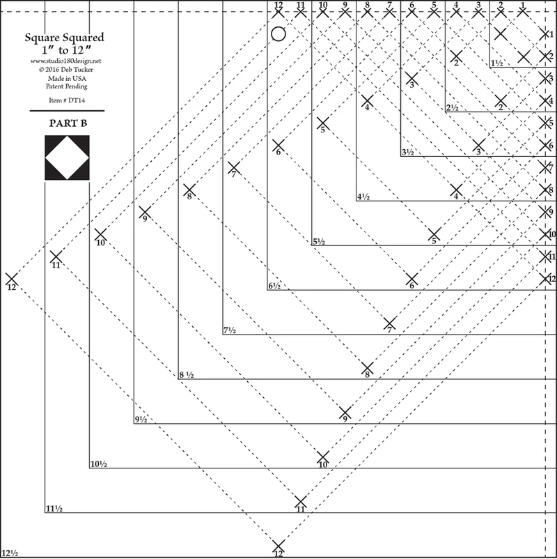 Large Square Squared by Deb Tucker&