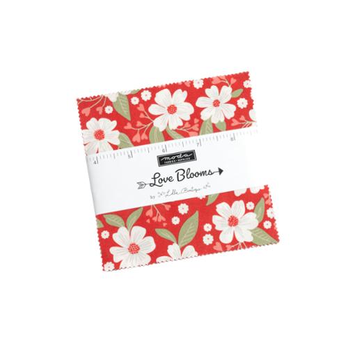 Love Blooms - Charm Pack (42 15" Squares) by Lella Boutique for Moda Fabrics