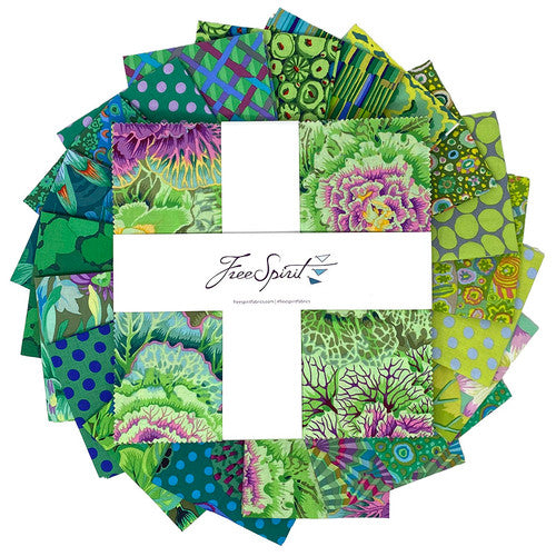 Falling Charms Quilt Kit featuring Kaffe Fassett Collective for FreeSpirit Fabrics