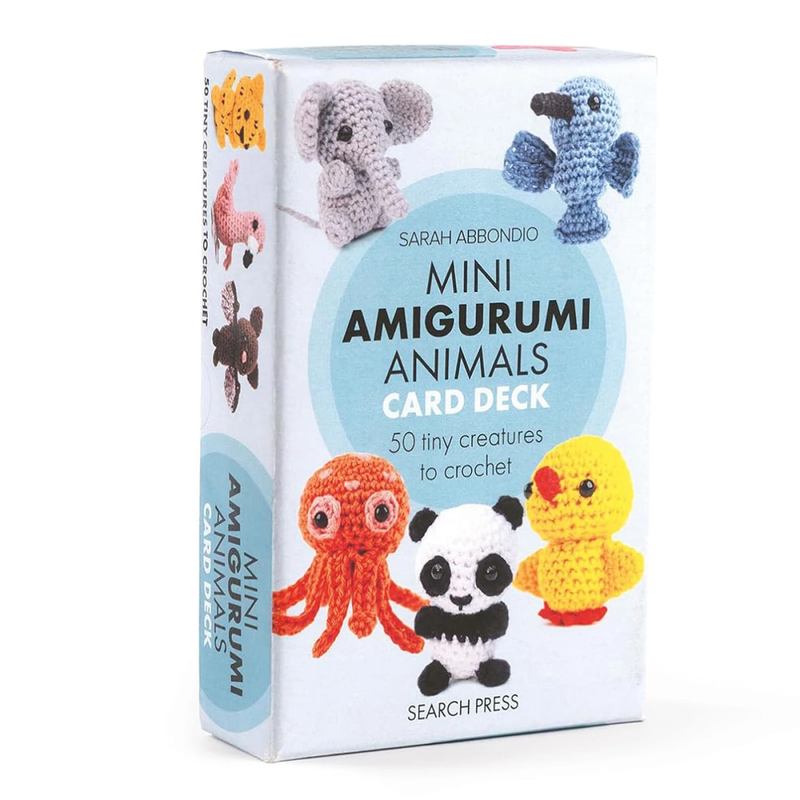 PRE ORDER - Mini Amigurumi Animals Card Deck by Sarah Abbondio - Arrives December 2025