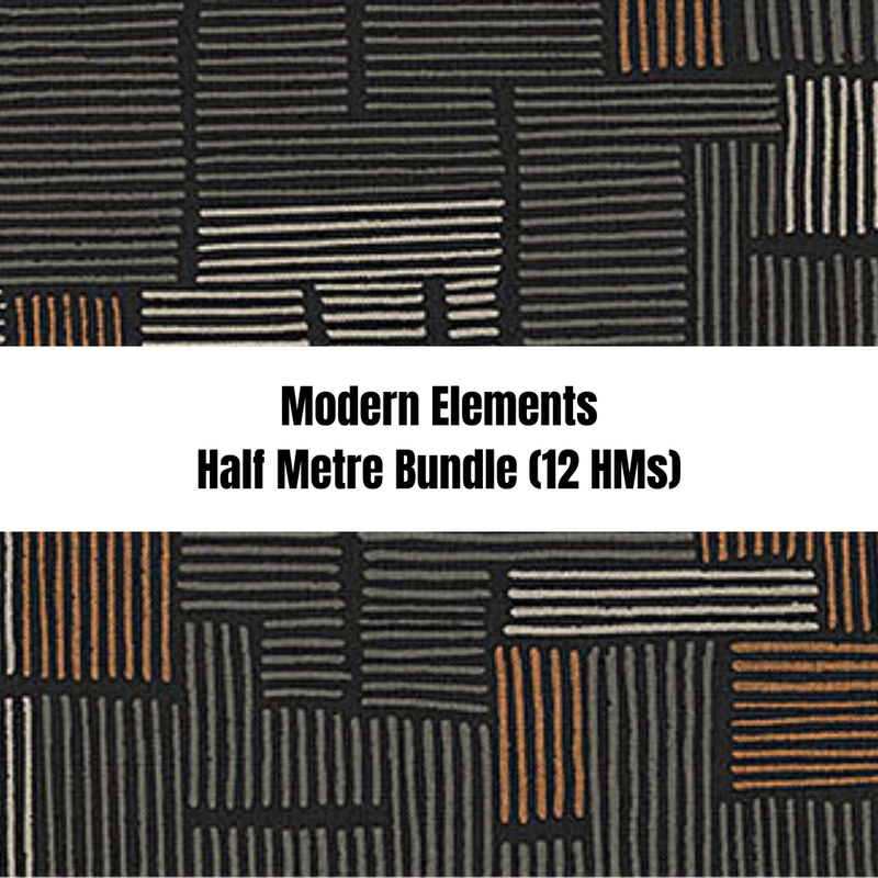 PRE ORDER - Modern Elements Half Metre Bundle (12 HMs) by Northcott Fabrics - Arrives Late November 2025
