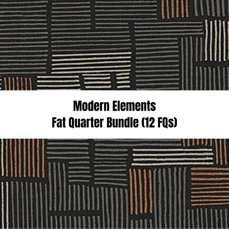 PRE ORDER - Modern Elements Fat Quarter Bundle (12 FQs) by Northcott Fabrics - Arrives Late November 2025