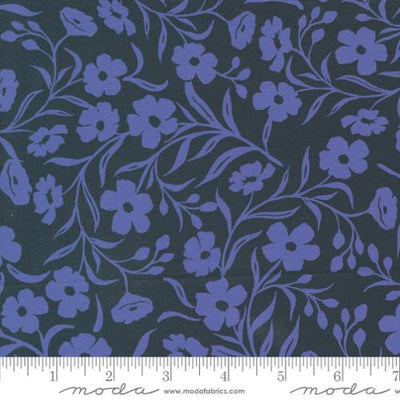 Navy Blue Tansy (11934-16) - Maeve by Crystal Manning for Moda Fabrics