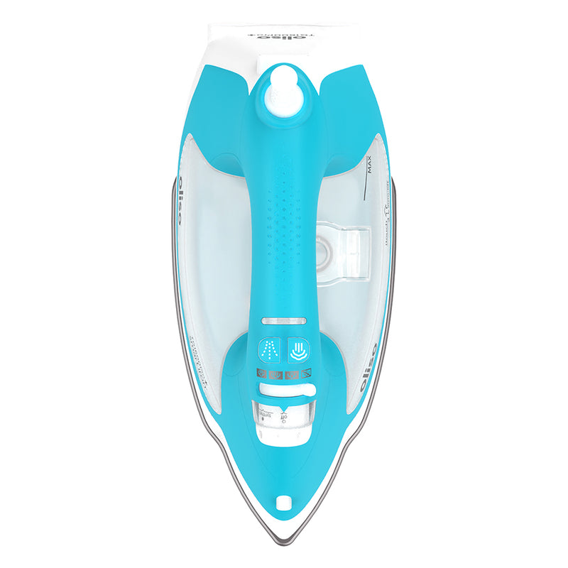 OLISO TG1600 Pro Plus Smart Iron - Turquoise Blue - Designed for Quilters and Sewers