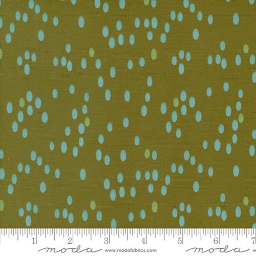 Olive You - Dots in Olive (1882-17) by Zen Chic for Moda Fabrics - PRE ORDER Arrives Late Fall 2024