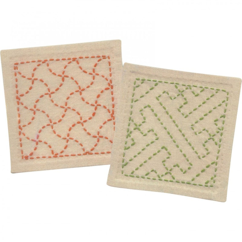 Olympus Sashiko Coaster Kit in White