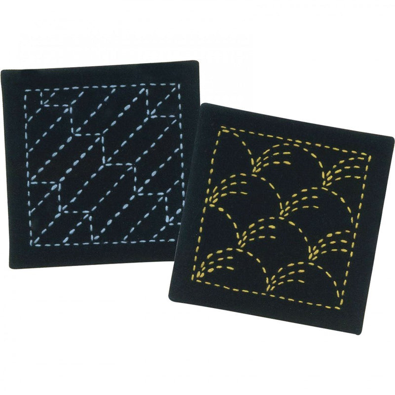 Olympus Sashiko Coaster Kit in Navy