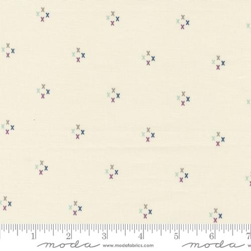 Seaglass Summer - Cross My Heart in Oyster  (43186-11) by Sweetfire Road for Moda Fabrics - PRE ORDER Arrives Late April 2025