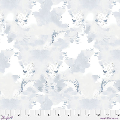 Cloud Cover - Grey - Sea Sisters by Shell Rummel for Free Spirit Fabrics