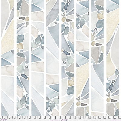 Ocean Fragments - Multi - Sea Sisters by Shell Rummel for Free Spirit Fabrics