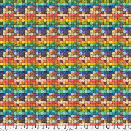 Multi Mosaic - Colorblock by Tim Holtz for FreeSpirit Fabrics - $21.96/m ($20.27/yd)