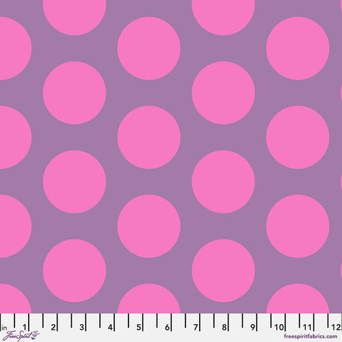 Mist Dino Eggs - Roar! by Tula Pink for FreeSpirit Fabrics - $19.96/m ($18.42/yd)