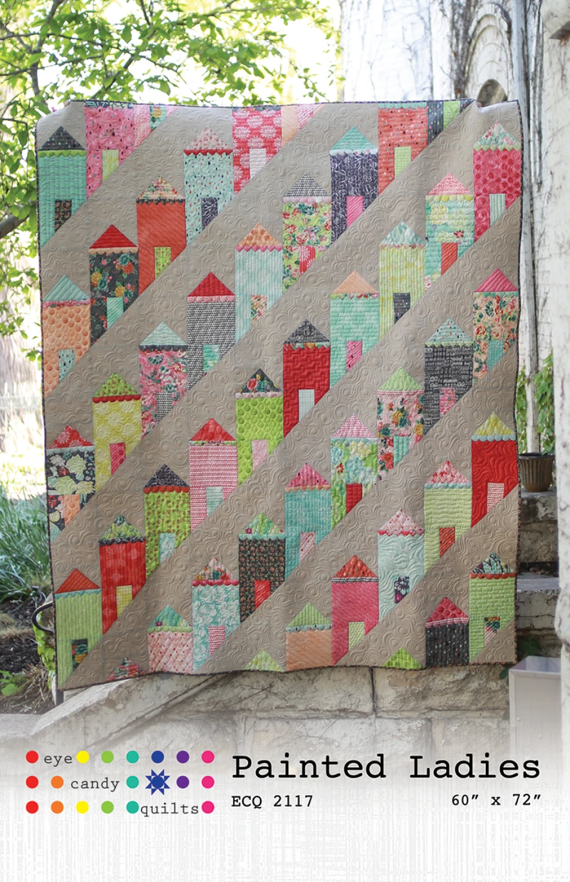 Painted Ladies Quilt Pattern by Eye Candy Quilts