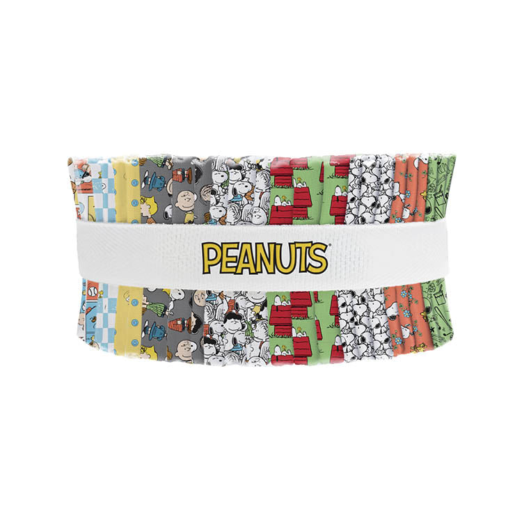 PRE ORDER - Peanuts Jelly Roll (42 2.5" Strips) from Northcott Fabrics - Arrives May 2026