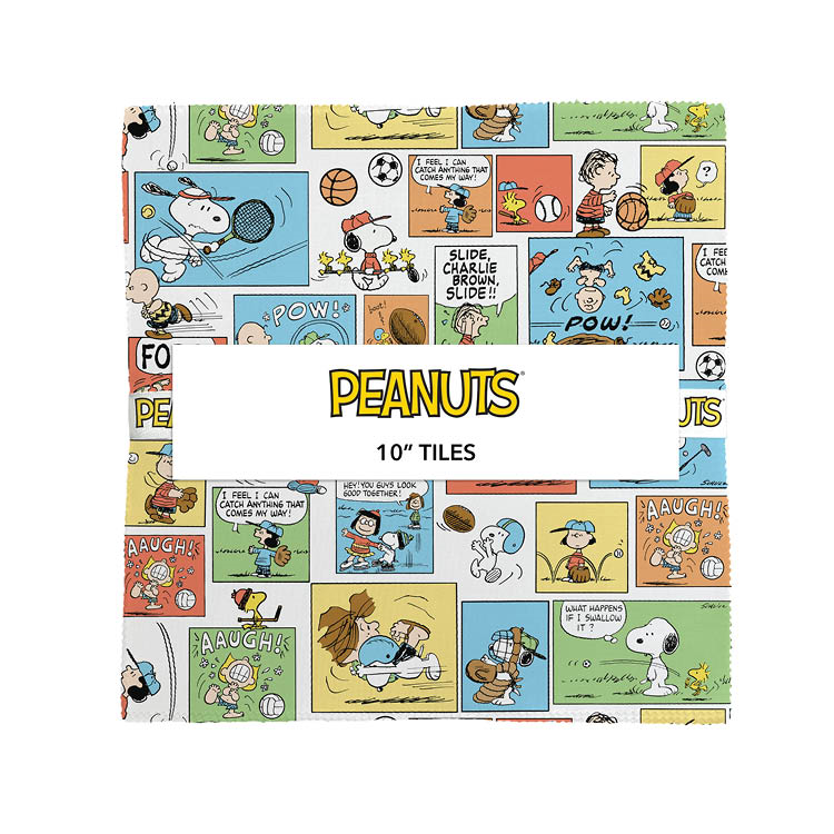 PRE ORDER - Peanuts Layer Cake (42 10" Squares) from Northcott Fabrics - Arrives May 2026