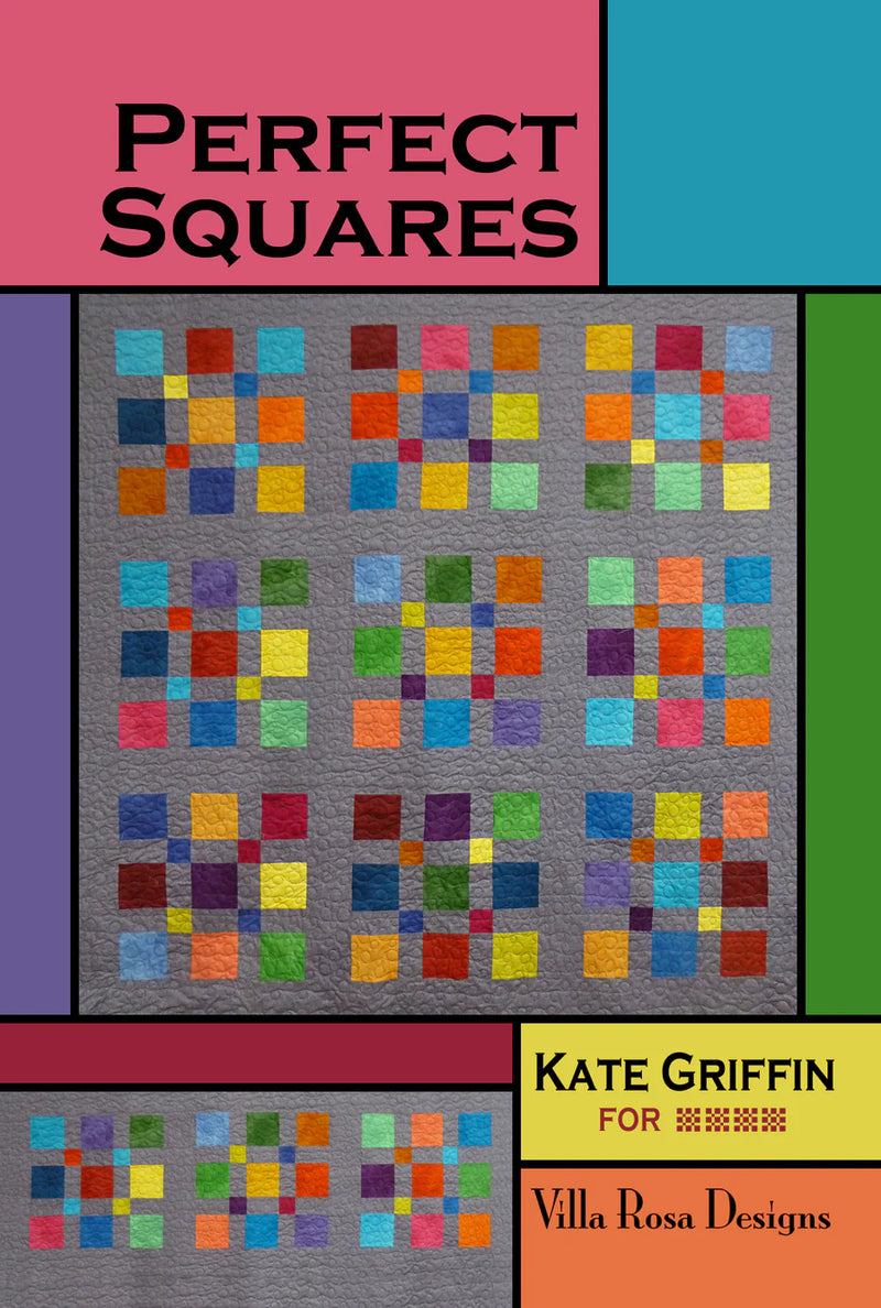 Perfect Squares Quilt Pattern by Villa Rosa Designs - $6 Each or 3 for $15