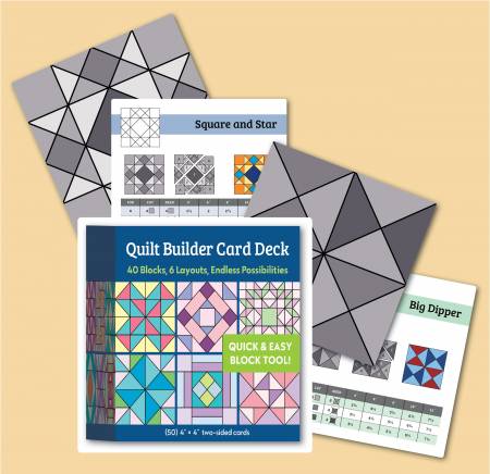 Quilt Builder Card Deck Set 