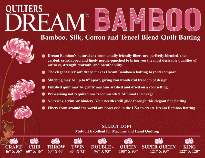 Quilters Dream Bamboo Batting Roll