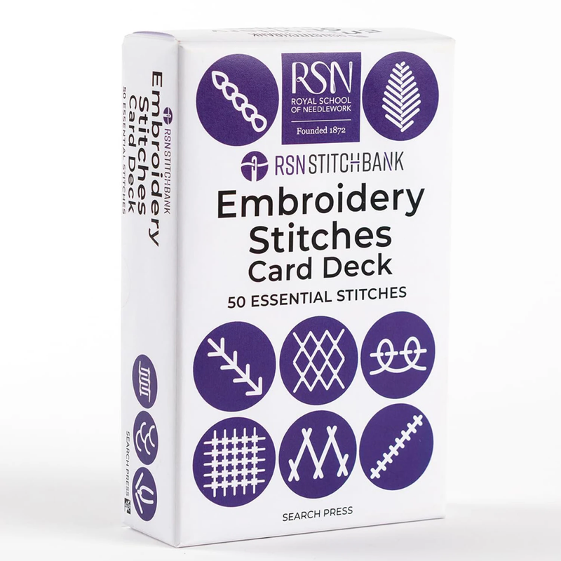 PRE ORDER - RSN Embroidery Stitches Card Deck - Arrives December 2025