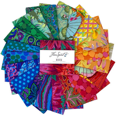 Rainbow - Charm Pack from the Kaffe Fassett Collective for FreeSpirit Fabrics