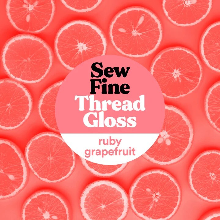 Ruby Grapefruit - Sew Fine Thread Gloss by Soak
