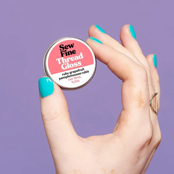 Ruby Grapefruit - Sew Fine Thread Gloss by Soak