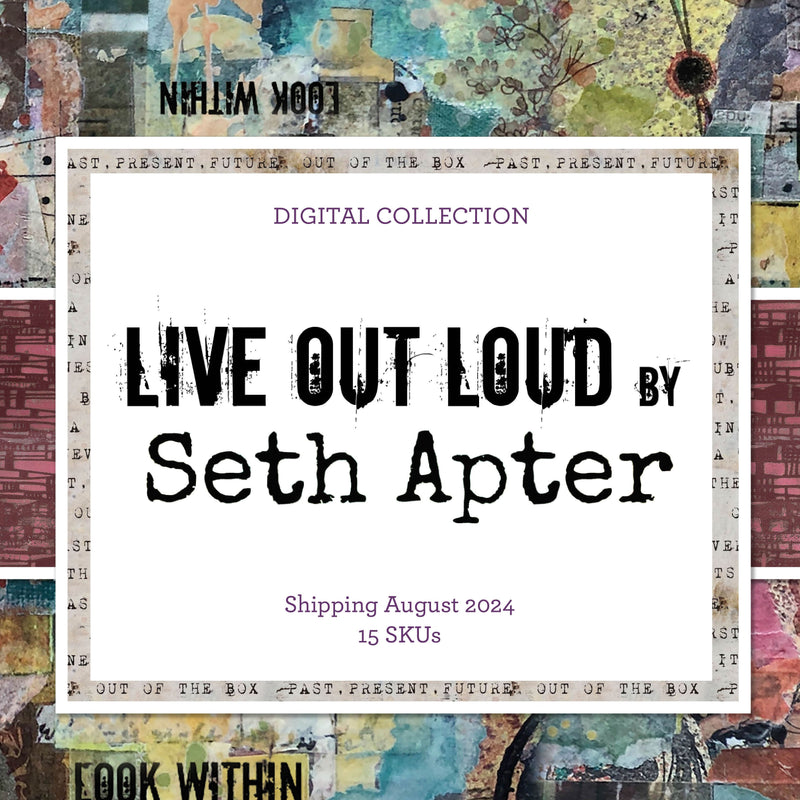 Live Out Loud - Half Metre Bundle (15 HMs) by Seth Apter for FreeSpirit Fabrics