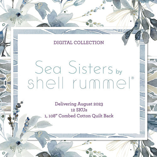 Fat Quarter Bundle (11 FQs) - Sea Sisters by Shell Rummel for Free Spirit Fabrics