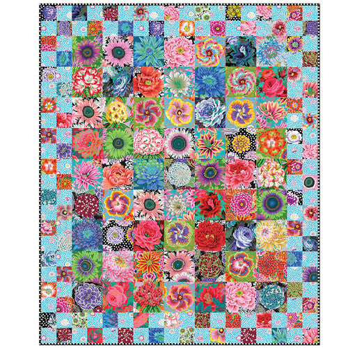 Seed Packet Quilt Kit featuring fabric from the Kaffe Fassett Collective - PRE ORDER Arrives May 2025