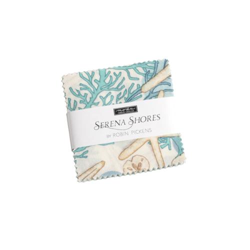 Serena Shores - Mini Charm Pack (42 2.5" Squares) by Robin Pickens for Moda Fabrics