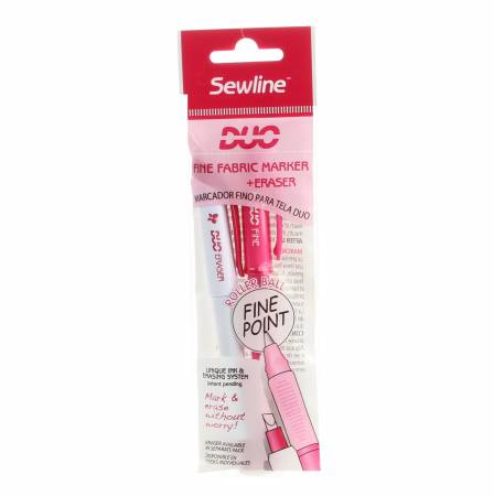 Sewline Duo Fine Fabric Marker and Eraser