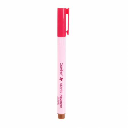 Sewline Stayer Permanent Marker - Brown