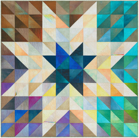 Sky Grand Star - Glow Colorstory Quilt Kit - PRE ORDER Arrives Fall 2024