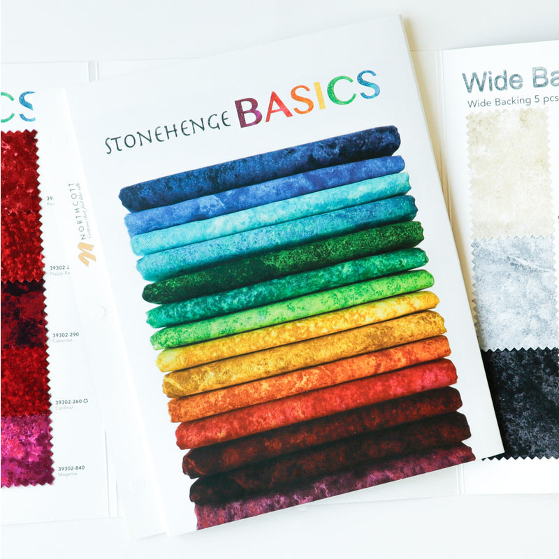 PRE ORDER - Stonehenge Basics Color Card from Northcott Fabrics - Arrives October 2025